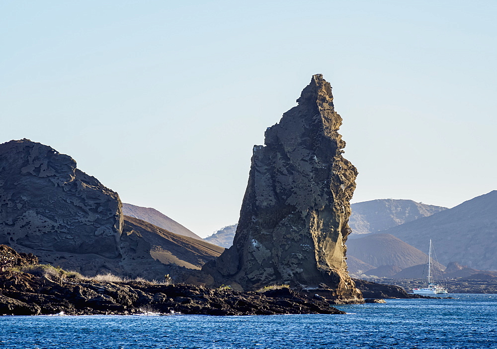 Pinnacle Rock on Bartolome Island, Galapagos, UNESCO World Heritage Site, Ecuador, South America