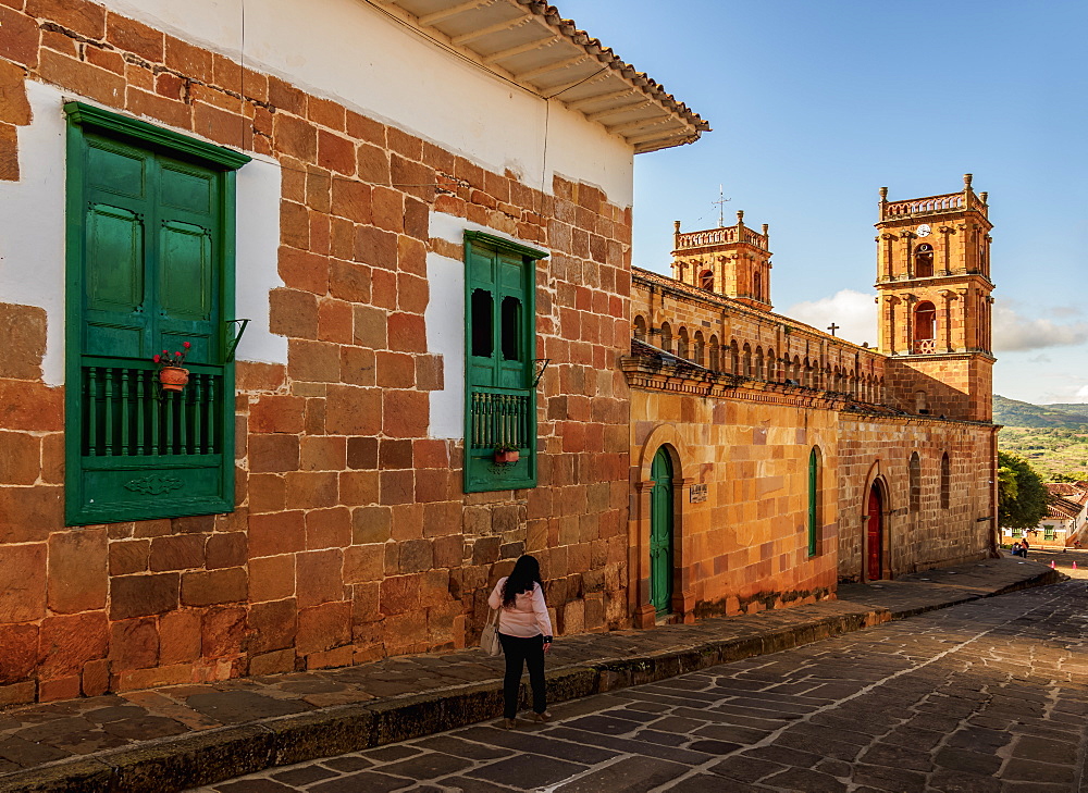 La Inmaculada Concepcion Cathedral, Barichara, Santander Department, Colombia, South America