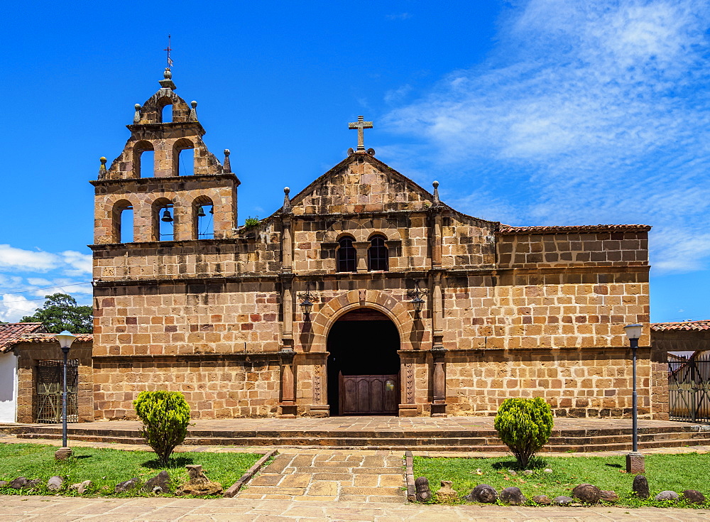 Santa Lucia Church, Guane, Santander Department, Colombia, South America