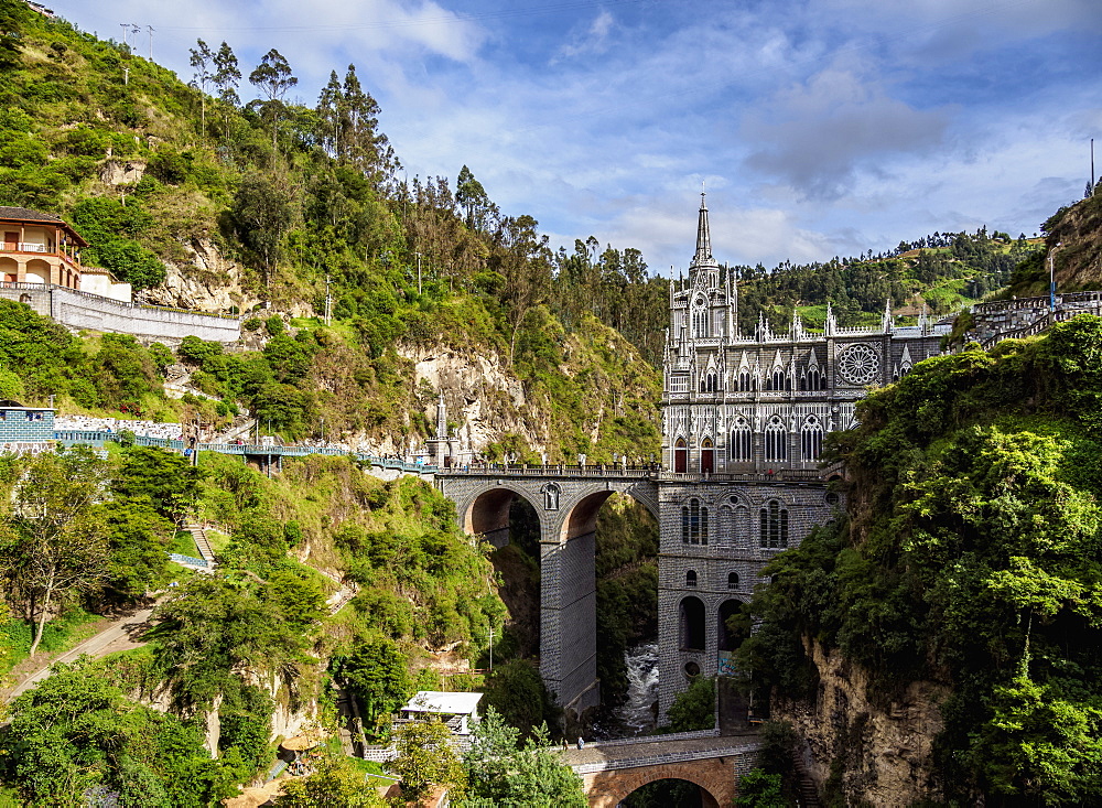 Las Lajas Sanctuary, Narino Departmant, Colombia, South America