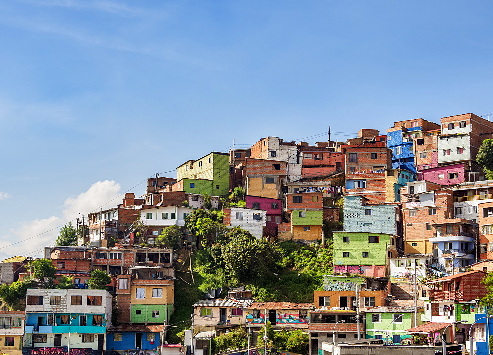 Comuna 13, Medellin, Antioquia Department, Colombia, South America