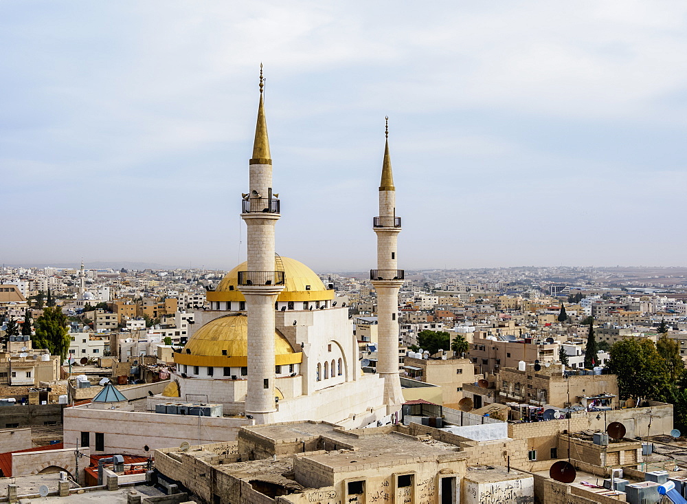 King Hussein Mosque, Madaba, Madaba Governorate, Jordan, Middle East