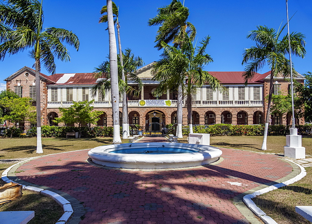 Parish Council Building, former House of Assembly, Main Square, Spanish Town, Saint Catherine Parish, Jamaica, West Indies, Caribbean, Central America