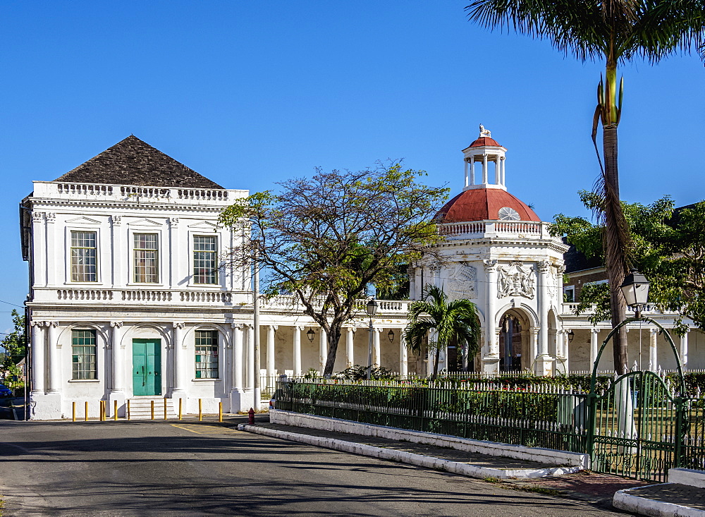 The Rodney Memorial, Main Square, Spanish Town, Saint Catherine Parish, Jamaica, West Indies, Caribbean, Central America