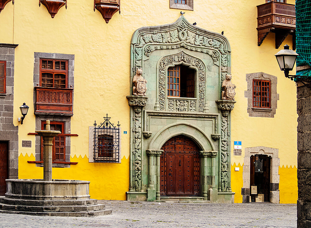 Casa de Colon (Columbus House), Plaza del Pilar Nuevo, Las Palmas de Gran Canaria, Gran Canaria, Canary Islands, Spain, Atlantic, Europe