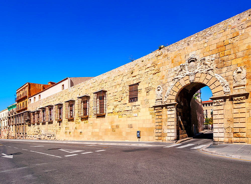 Old Town Walls, Tarragona, Catalonia, Spain, Europe