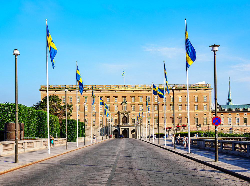 The Royal Palace, Stockholm, Stockholm County, Sweden, Scandinavia, Europe