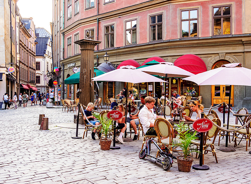 Cafe Nova, Jarntorget, Gamla Stan, Stockholm, Stockholm County, Sweden, Scandinavia, Europe