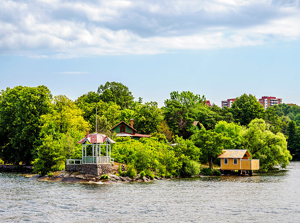 Lindholmen Island, Lake Malar, Stockholm, Stockholm County, Sweden, Scandinavia, Europe