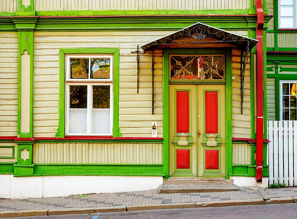 Traditional Wooden House, Tallinn, Estonia