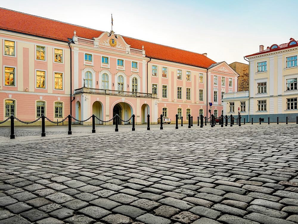 The Parliament Of Estonia, Toompea Castle, Old Town, Tallinn, Estonia