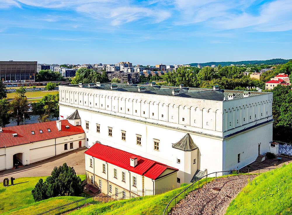 Museum of Applied Arts and Design, The Old Arsenal, elevated view, Vilnius, Lithuania