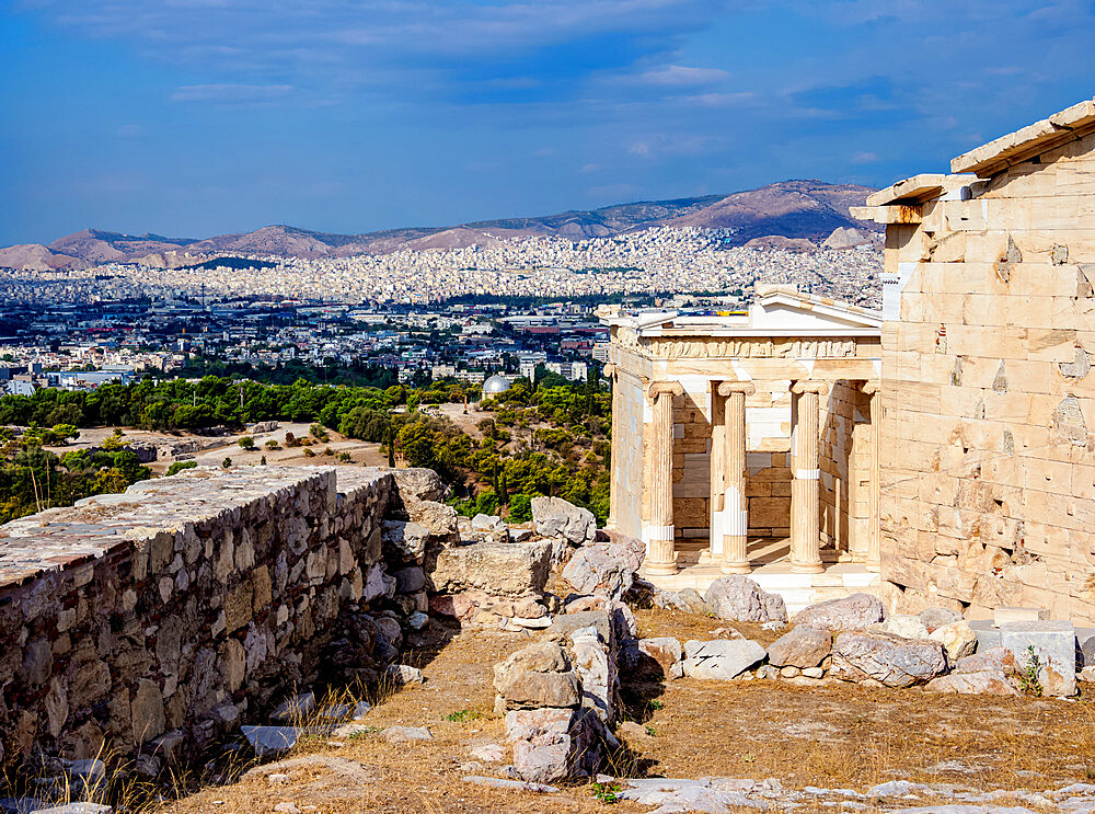 The Temple of Athena Nike, Acropolis, UNESCO World Heritage Site, Athens, Attica, Greece, Europe