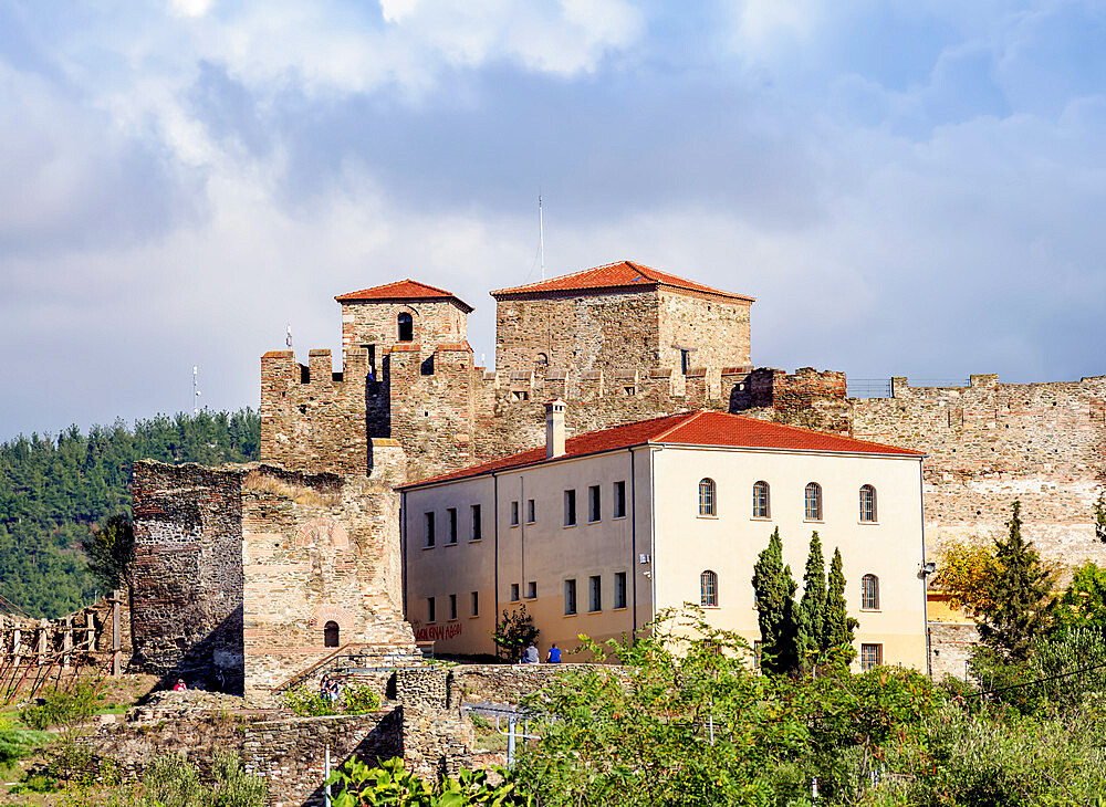 Heptapyrgion of Thessalonica, Seven Towers Citadel, UNESCO World Heritage Site, Thessaloniki, Central Macedonia, Greece, Europe