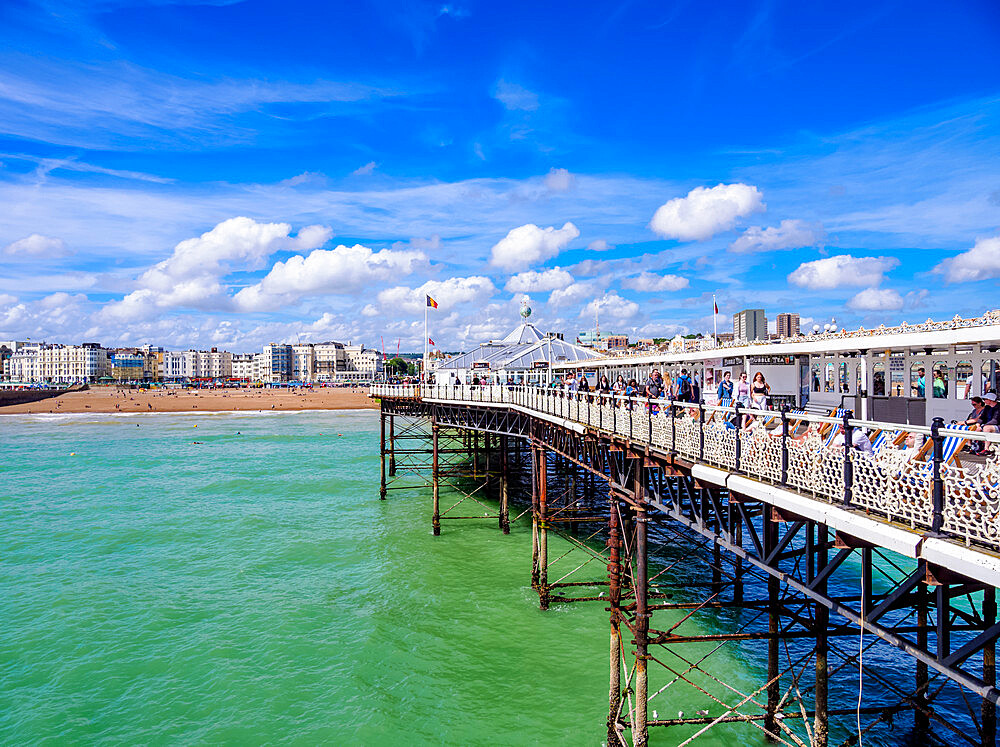 Brighton Palace Pier, City of Brighton and Hove, East Sussex, England, United Kingdom