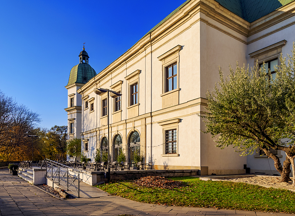 Ujazdow Castle housing Center for Contemporary Art, Warsaw, Masovian Voivodeship, Poland, Europe