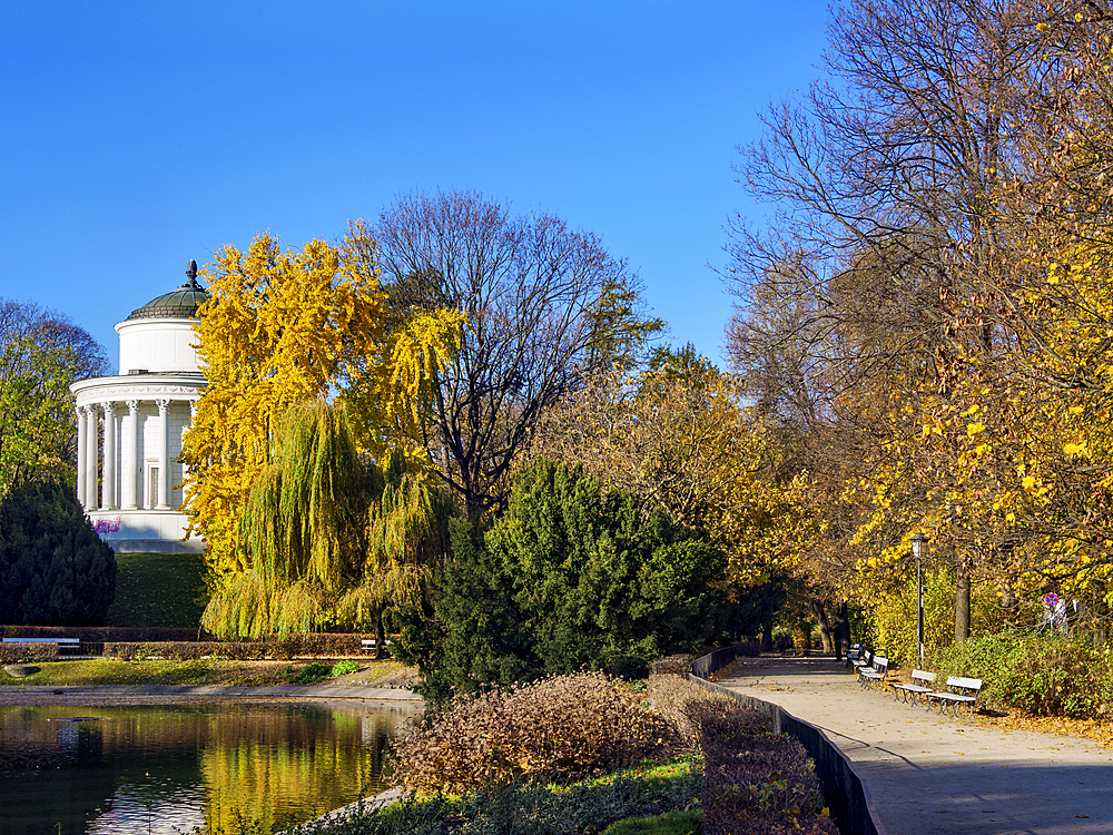 Temple of Vesta Water Tower, Saxon Garden, Warsaw, Masovian Voivodeship, Poland, Europe