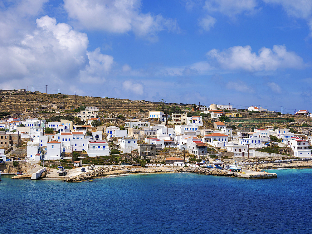 Townscape of Fri, Kasos Island, Dodecanese, Greek Islands, Greece, Europe