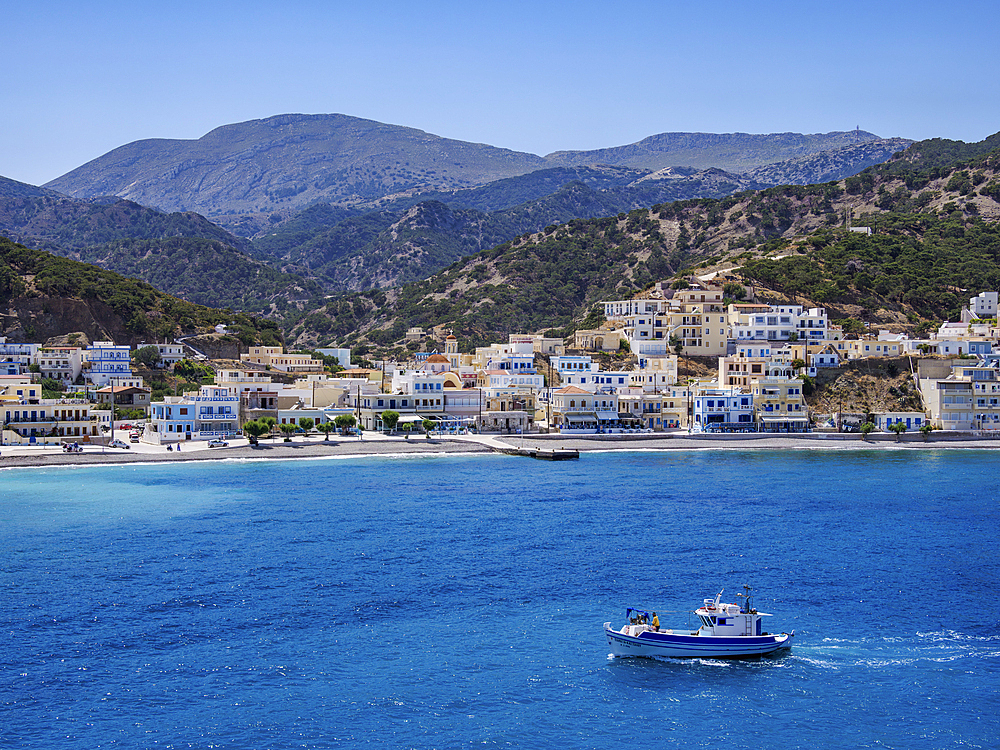 Diafani Village, Karpathos Island, Dodecanese, Greek Islands, Greece, Europe