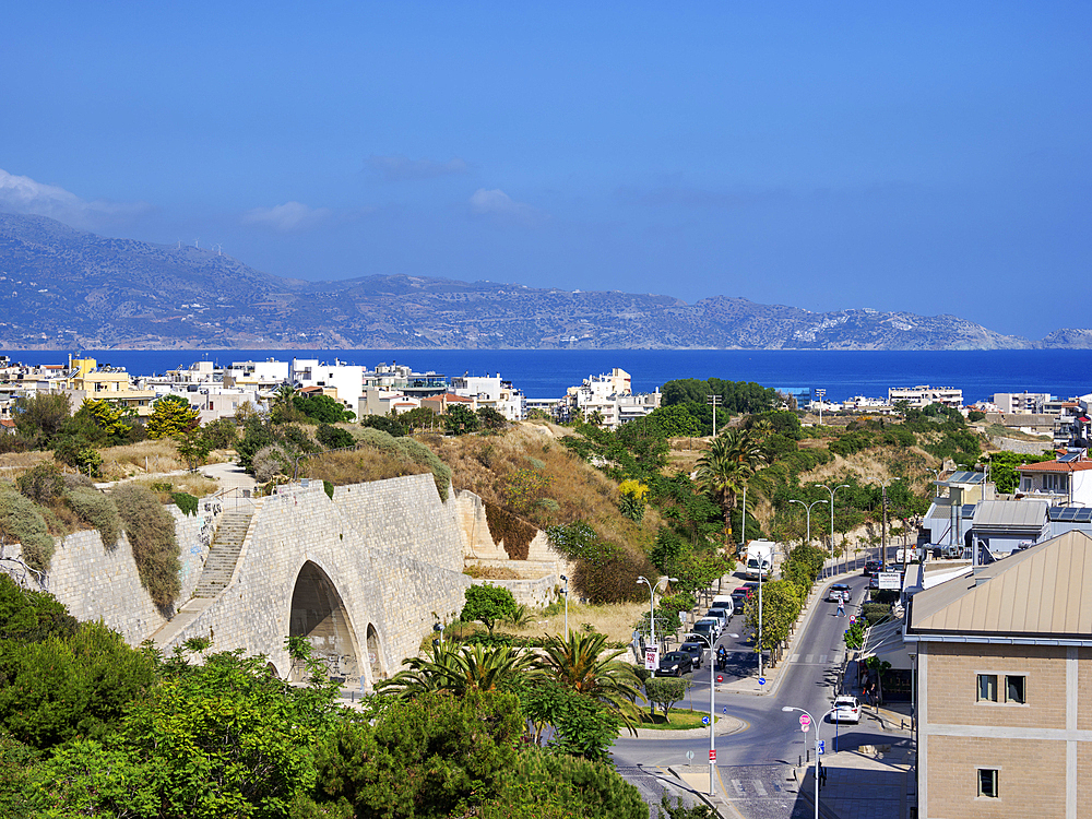 Bethlehem Gate, elevated view, City of Heraklion, Crete, Greek Islands, Greece, Europe