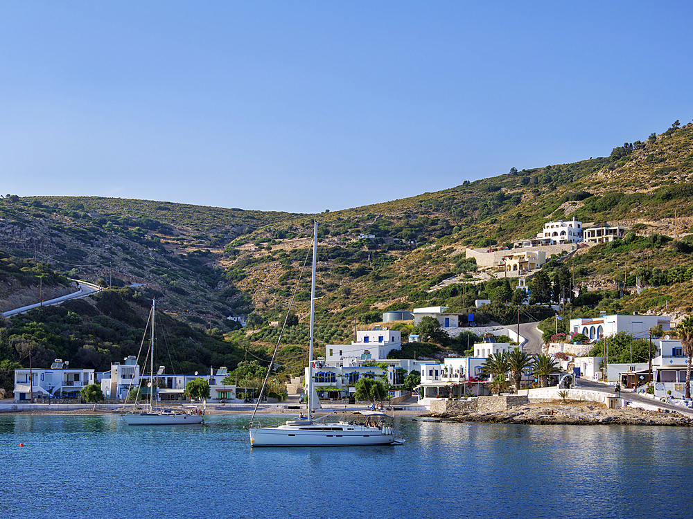 Agathonisi Port, Agathonisi Island, Dodecanese, Greek Islands, Greece, Europe