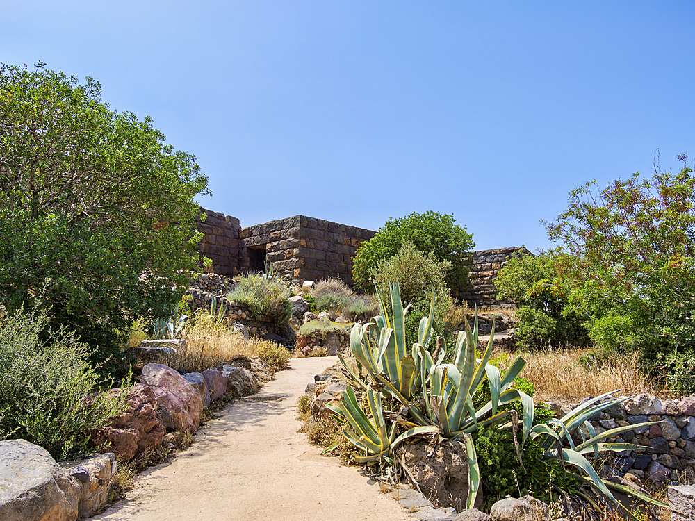 Paleokastro, Old Castle Ruins, Ancient Porphyris, Mandraki, Nisyros Island, Dodecanese, Greek Islands, Greece, Europe