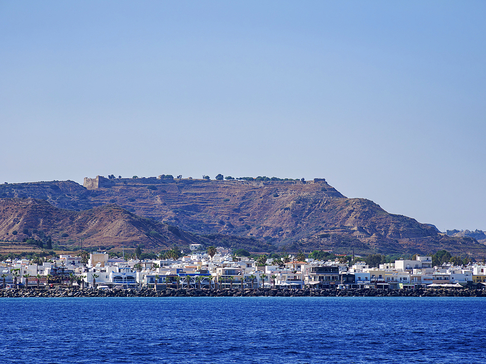 View towards Kardamaina, Kos Island, Dodecanese, Greek Islands, Greece, Europe