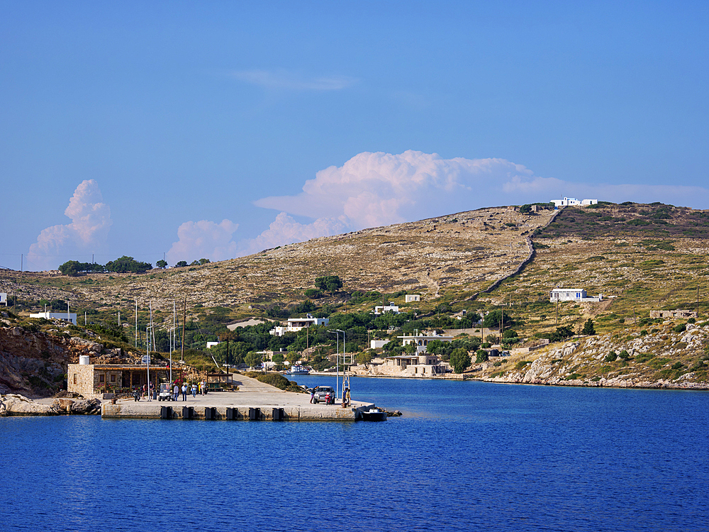 Arki Port, Arkoi Island, Dodecanese, Greek Islands, Greece, Europe