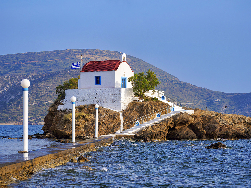 Agios Isidoros Church, Kokkali, Leros Island, Dodecanese, Greek Islands, Greece, Europe