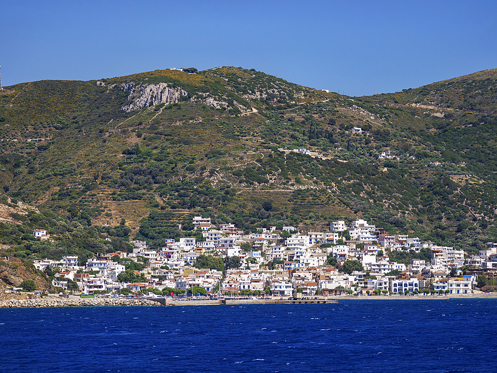 View towards Fournoi, Fournoi Island, North Aegean, Greek Islands, Greece, Europe