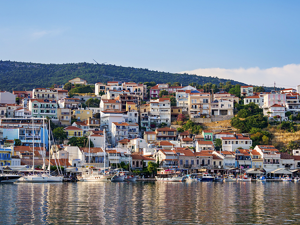 Port in Pythagoreio, Samos Island, North Aegean, Greek Islands, Greece, Europe