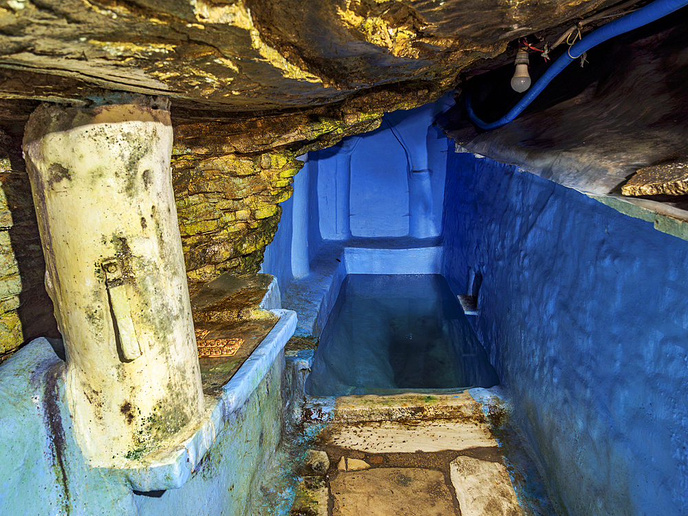 Cave Chapel, Panagia Spiliani Monastery, Pythagoreio, Samos Island, North Aegean, Greek Islands, Greece, Europe