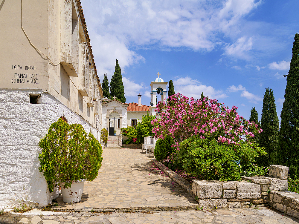 Panagia Spiliani Monastery, Pythagoreio, Samos Island, North Aegean, Greek Islands, Greece, Europe