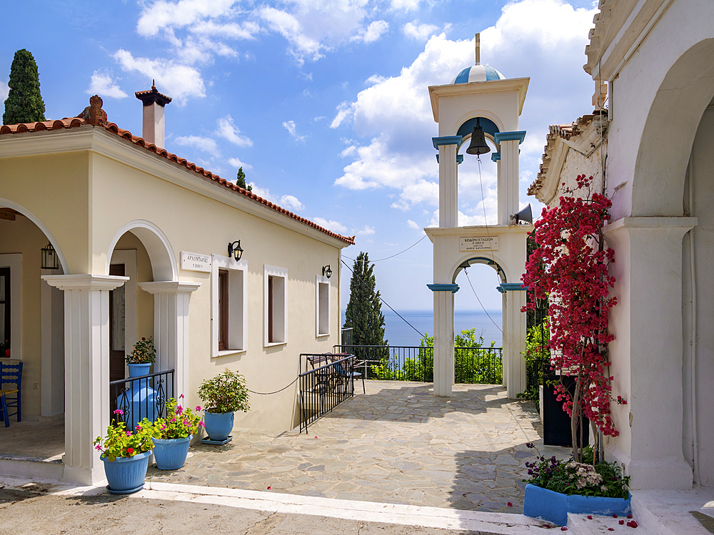 Panagia Spiliani Monastery, Pythagoreio, Samos Island, North Aegean, Greek Islands, Greece, Europe