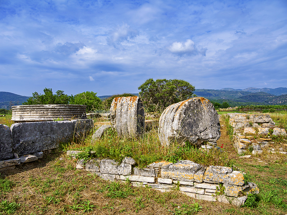 Heraion of Samos, UNESCO World Heritage Site, Ireo, Samos Island, North Aegean, Greek Islands, Greece, Europe