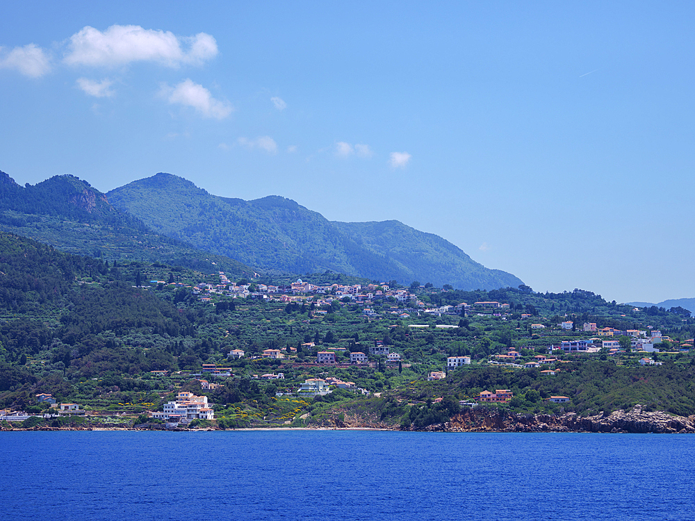 Coast of Samos Island, North Aegean, Greek Islands, Greece, Europe