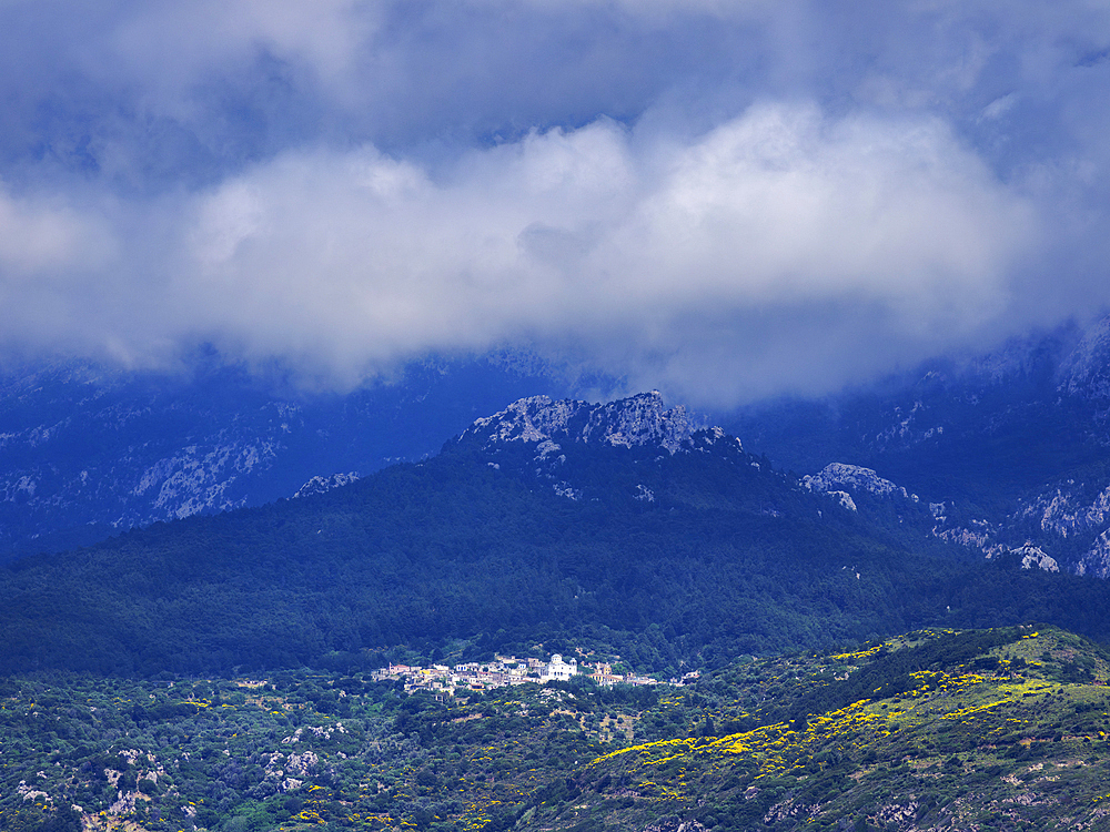 View towards Kallithea, Samos Island, North Aegean, Greek Islands, Greece, Europe