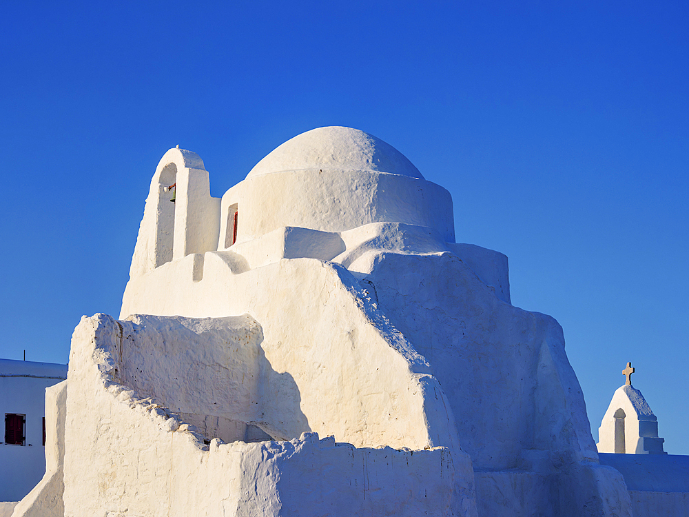 Church of Panagia Paraportiani, Chora, Mykonos Town, Mykonos Island, Cyclades, Greek Islands, Greece, Europe