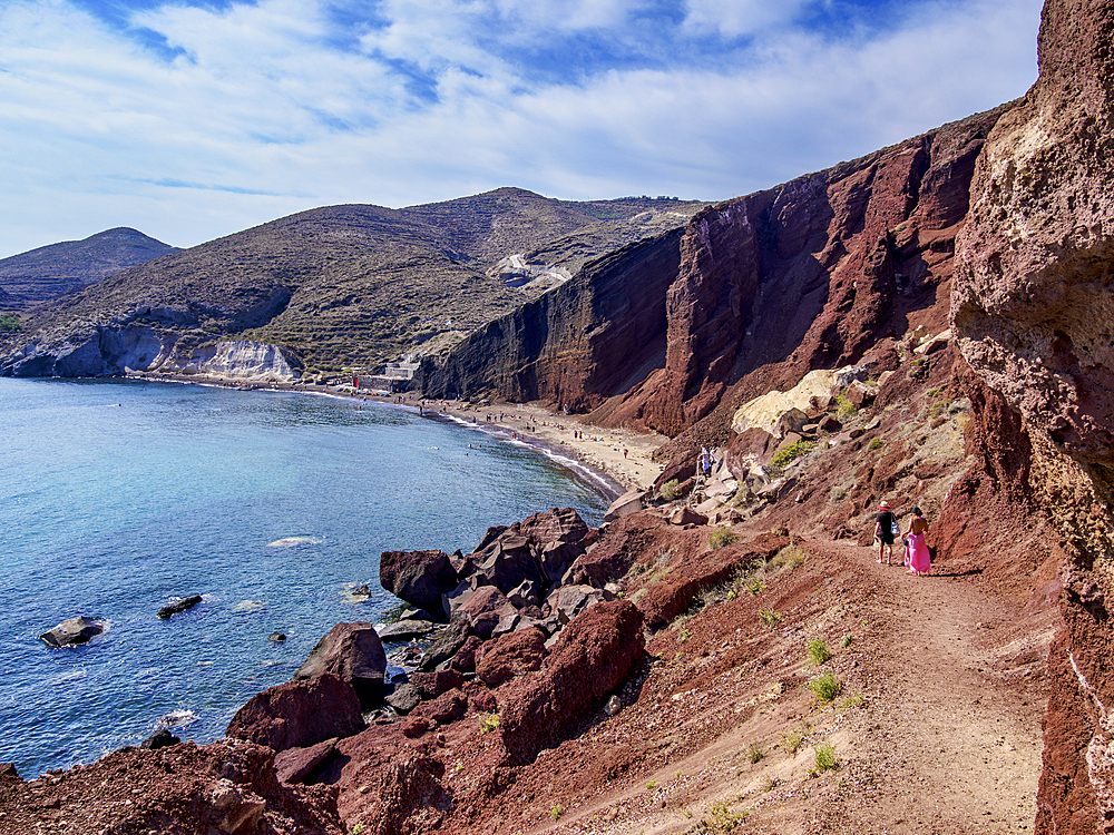 The Red Beach, Santorini (Thira) Island, Cyclades, Greek Islands, Greece, Europe