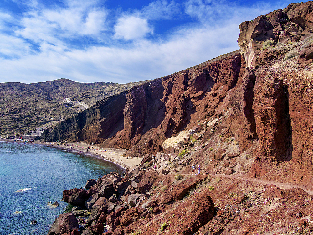 The Red Beach, Santorini (Thira) Island, Cyclades, Greek Islands, Greece, Europe