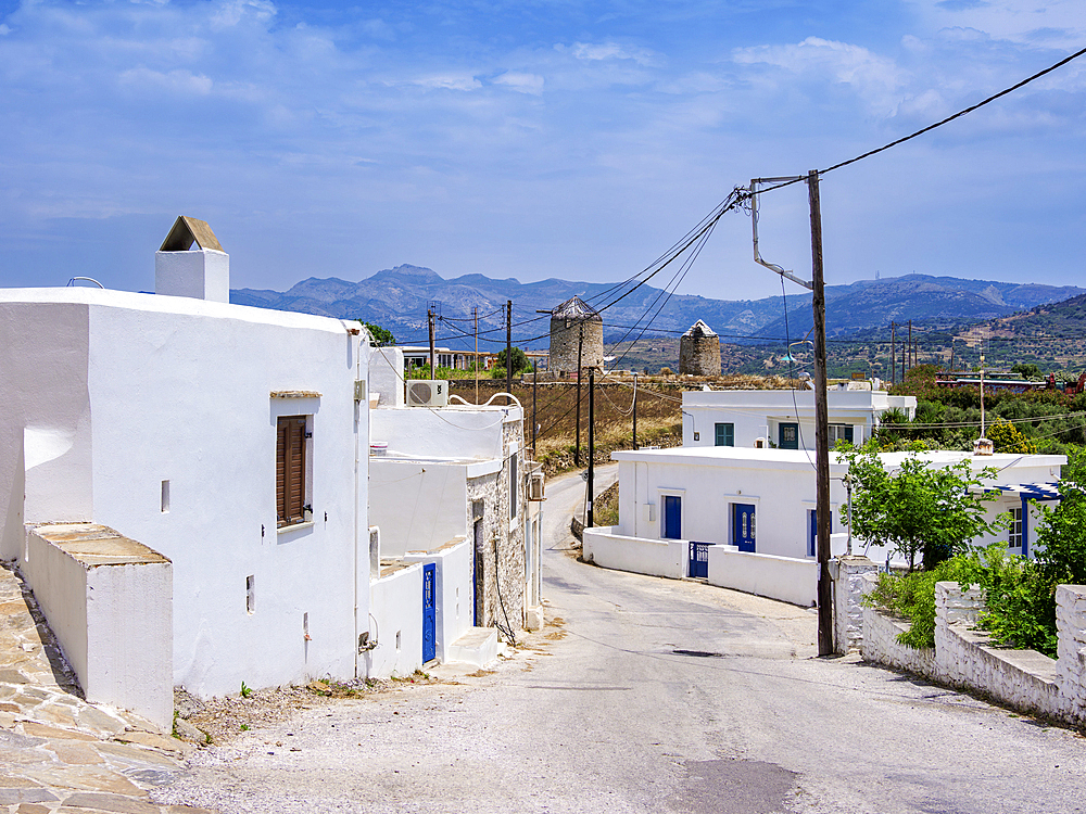 Ano Sagkri Village, Naxos Island, Cyclades, Greek Islands, Greece, Europe