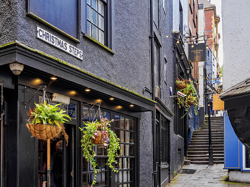 Christmas Steps, Bristol, England, United Kingdom, Europe