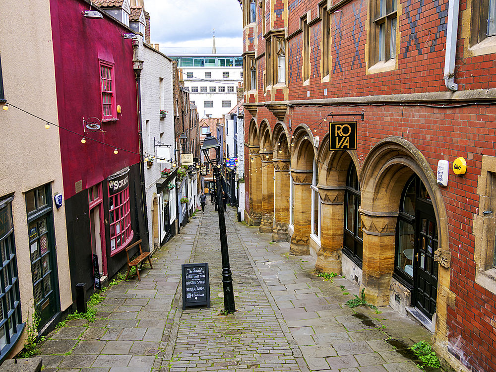 Christmas Steps, Bristol, England, United Kingdom, Europe