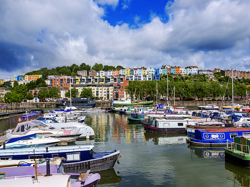 Bristol Marina, Floating Harbour, Bristol, England, United Kingdom, Europe