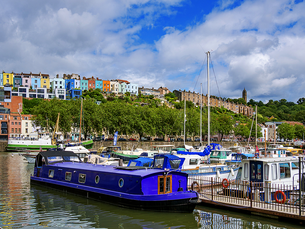 Bristol Marina, Floating Harbour, Bristol, England, United Kingdom, Europe