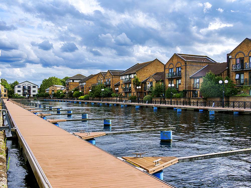 Clippers Quay, Isle of Dogs, London, England, United Kingdom, Europe