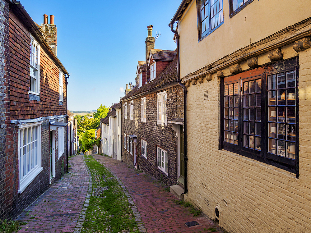 Keere Street, Lewes, East Sussex, England, United Kingdom, Europe