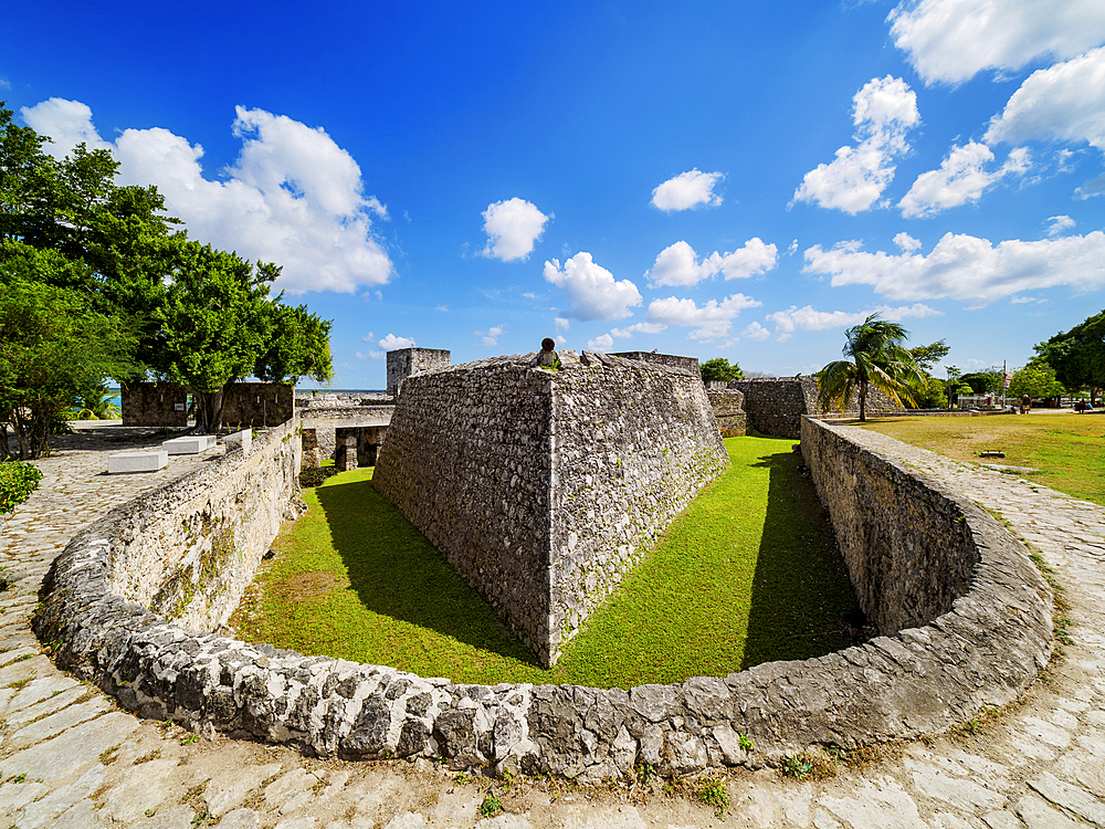 San Felipe Fort, Bacalar, Quintana Roo State, Mexico