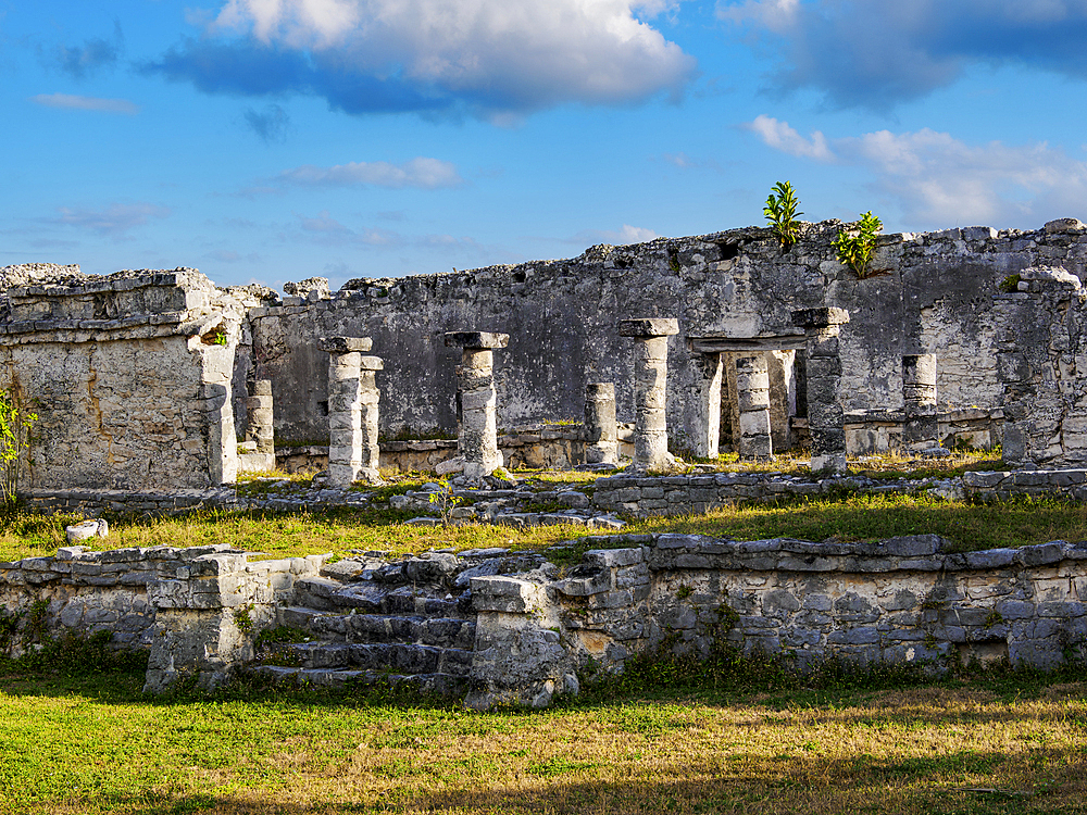 Palace ruins, Tulum Archeological Site, Quintana Roo State, Mexico