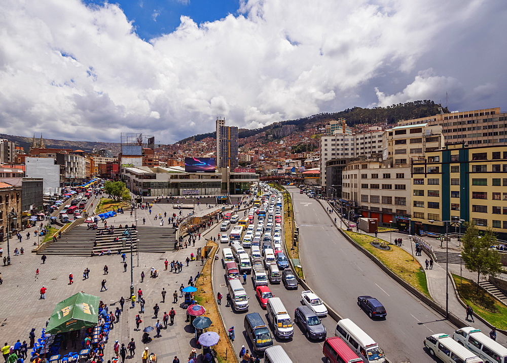 Mariscal Avenue, La Paz, Bolivia, South America